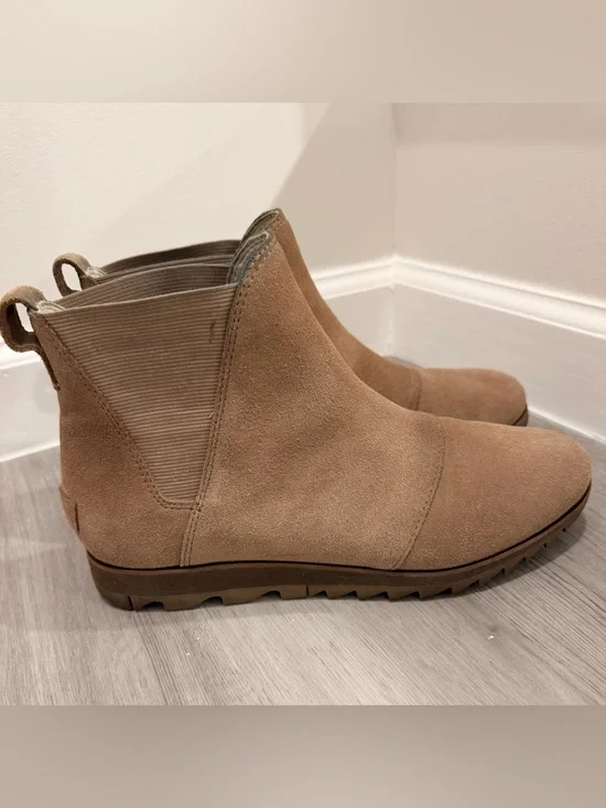 Sorel Harlow Chelsea Boots Tan Suede
Waterproof Ankle Boot Women’s Size 8.5 - Picture 5 of 11